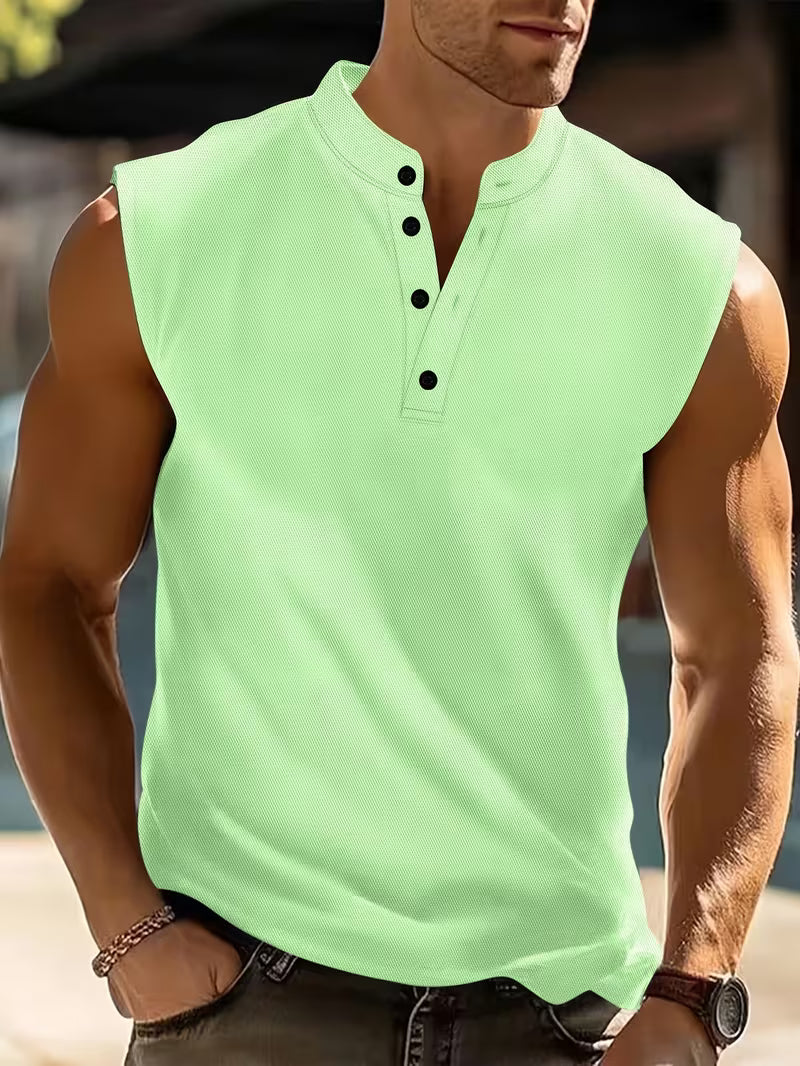 Jareth | Lightweight Breathable Sleeveless T-Shirt