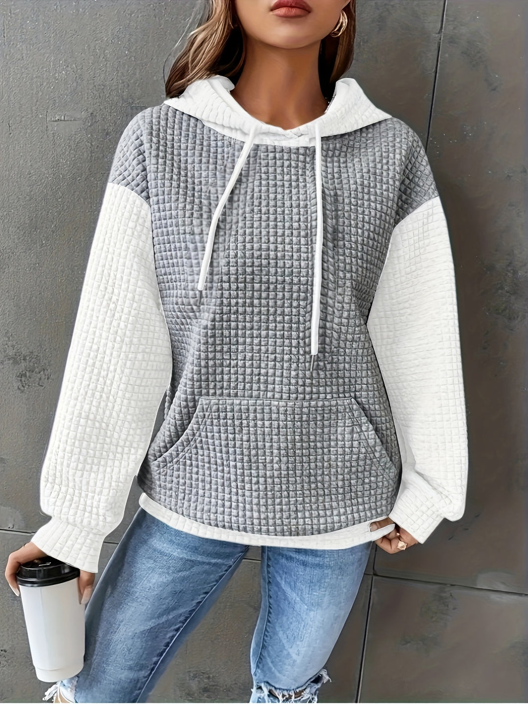 Sadie | Relaxed Colour-Block Hoodie