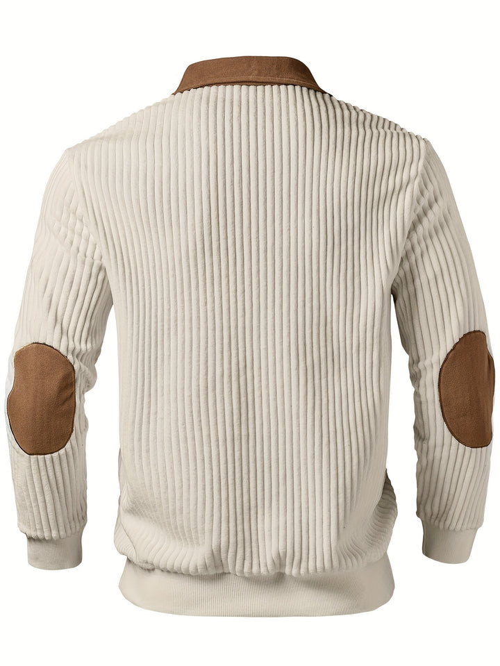 Emory | Refined Quarter-Zip Sweater
