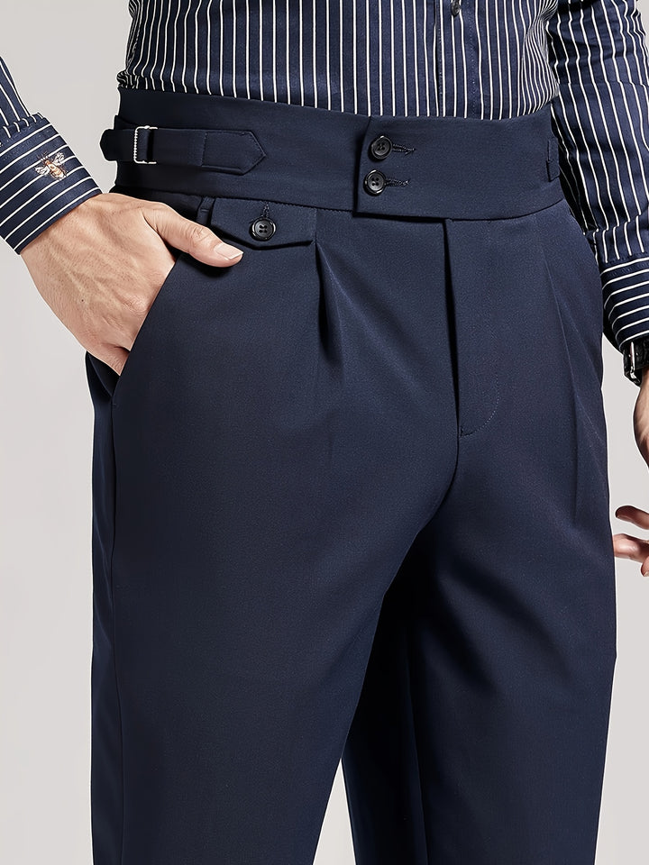 Reginald | Tailored Single-Pleat Pants