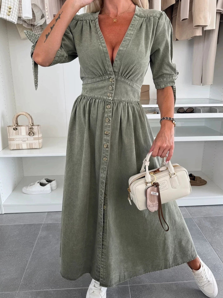 Queen | Sexy Denim Dress