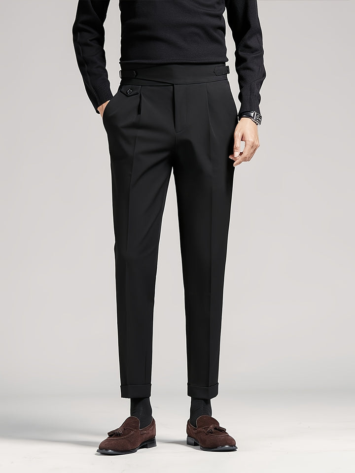 Xavier | Tailored Pleated Pants