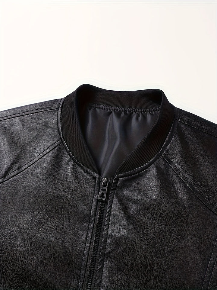 Blake | Refined Zip-Front Bomber Jacket