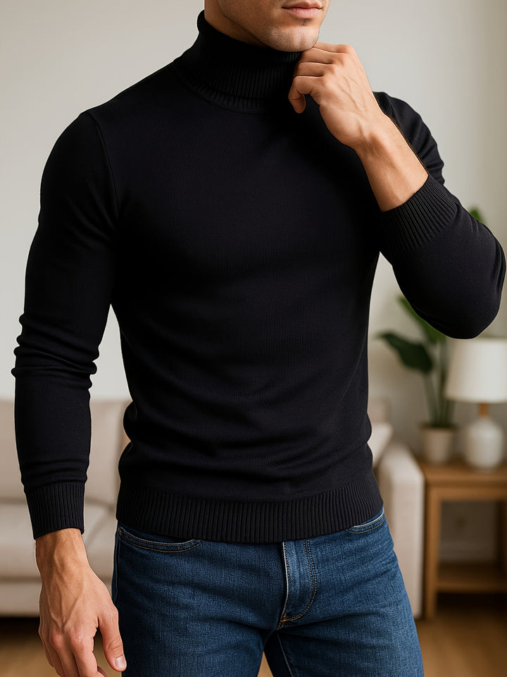 Callum | Classic High-Neck Sweater