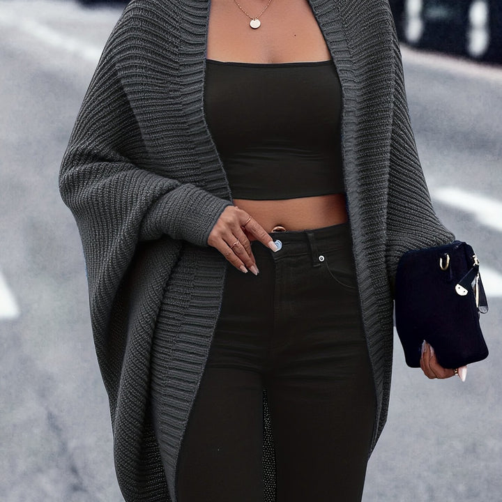 Maribel | Draped Christmas Cardigan