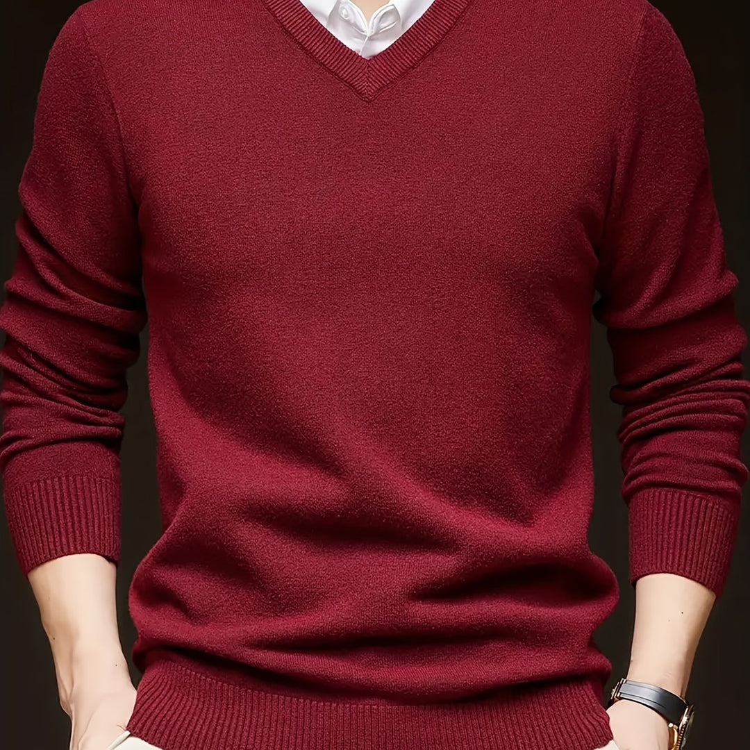 Carter | Refined V-Neck Sweater