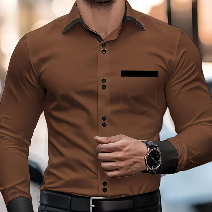 Garrick | Classic Button Collared Fit Shirt