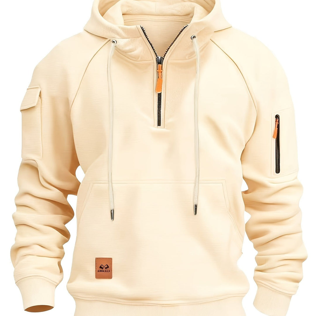 Brennan | Utility Quarter-Zip Hoodie