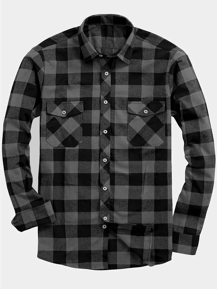 Grady | Classic Plaid Button-Up Shirt