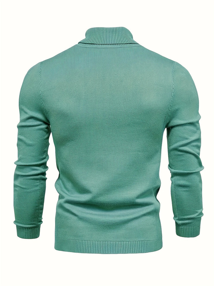 Callan | Ribbed Roll-Neck Turtleneck