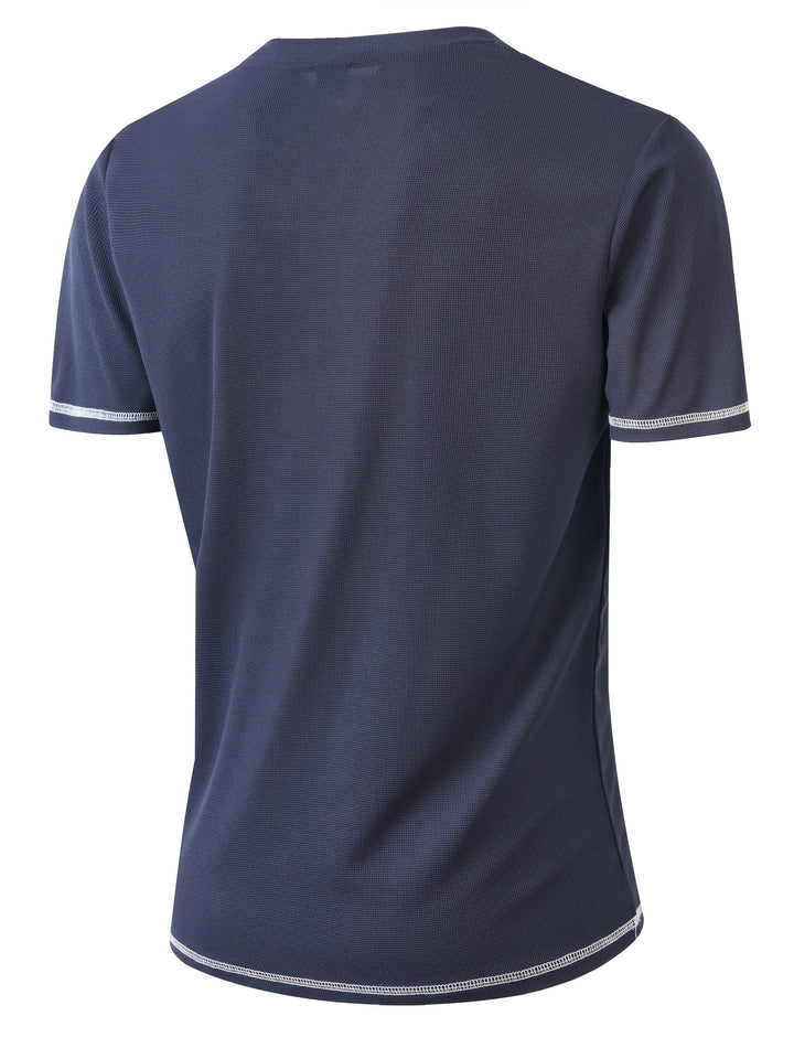 Sawyer | Textured Short Sleeve Henley