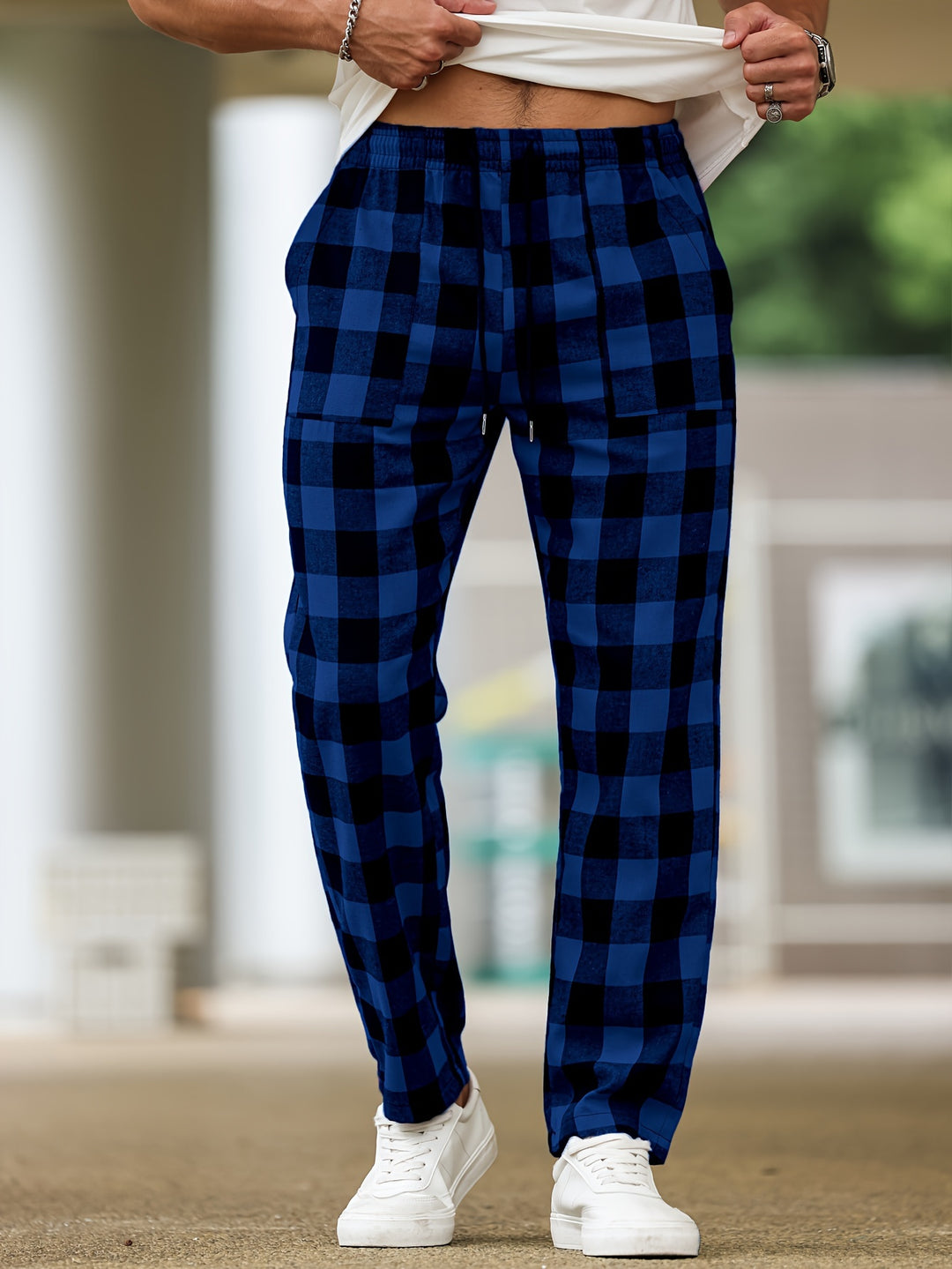 Grayson | Relaxed Plaid Lounge Pants