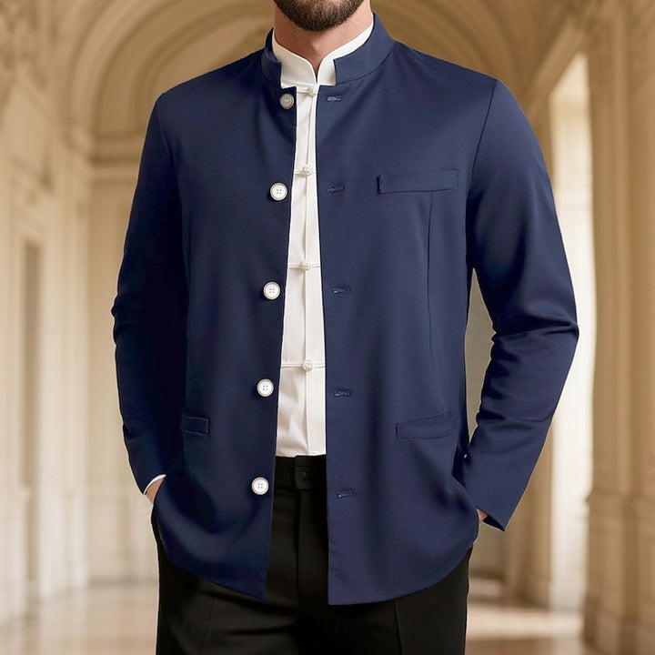 Alaric | Refined Stand-Collar Jacket