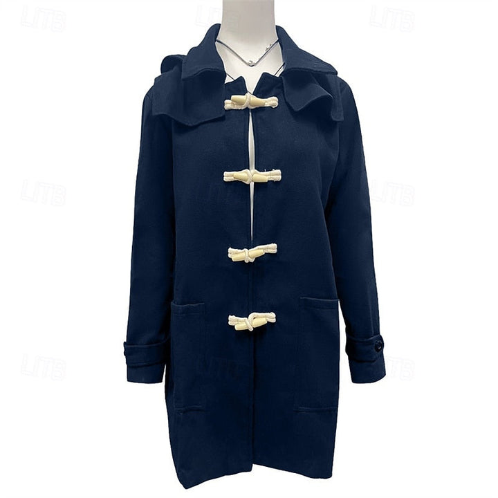 Frederick | Long Hooded Toggle Coat