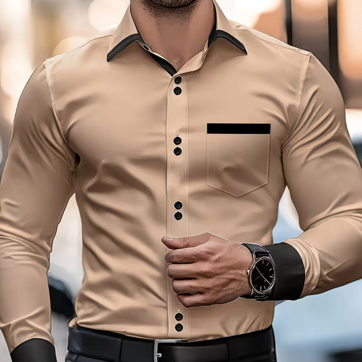 Garrick | Classic Button Collared Fit Shirt