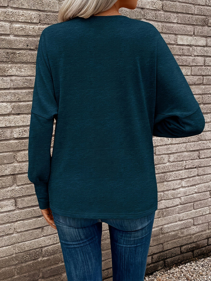 Rebecca | Relaxed Everyday Long-Sleeve Top