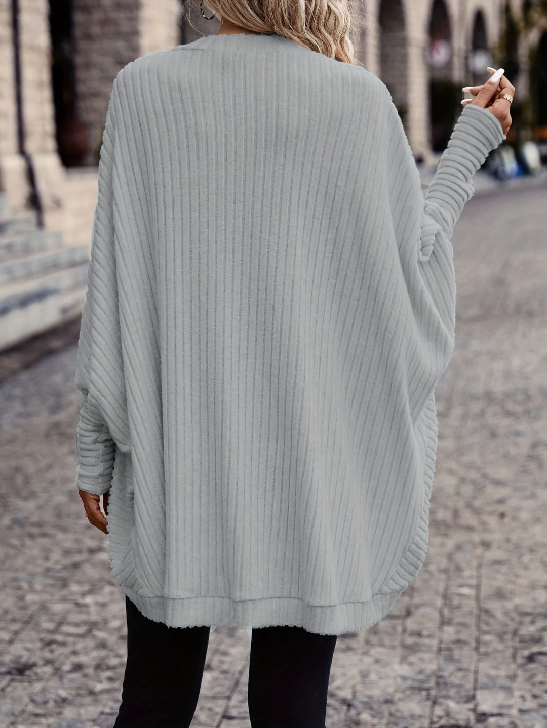 Lucille | Relaxed Open-Front Cardigan