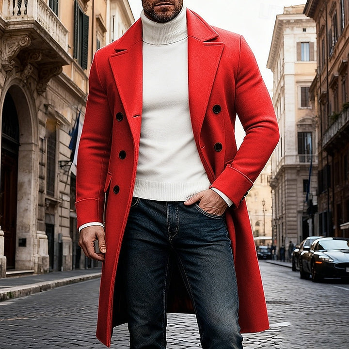 Nolan | Tailored Longline Overcoat