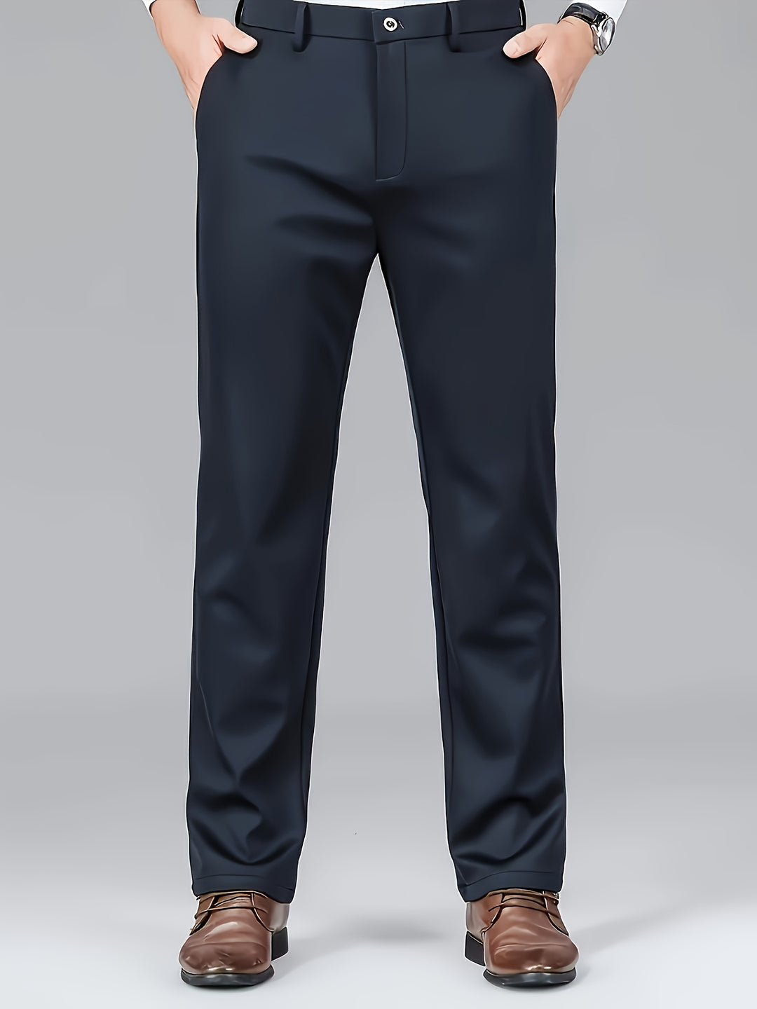 Lawrence | Tailored Straight-Leg Dress Pants