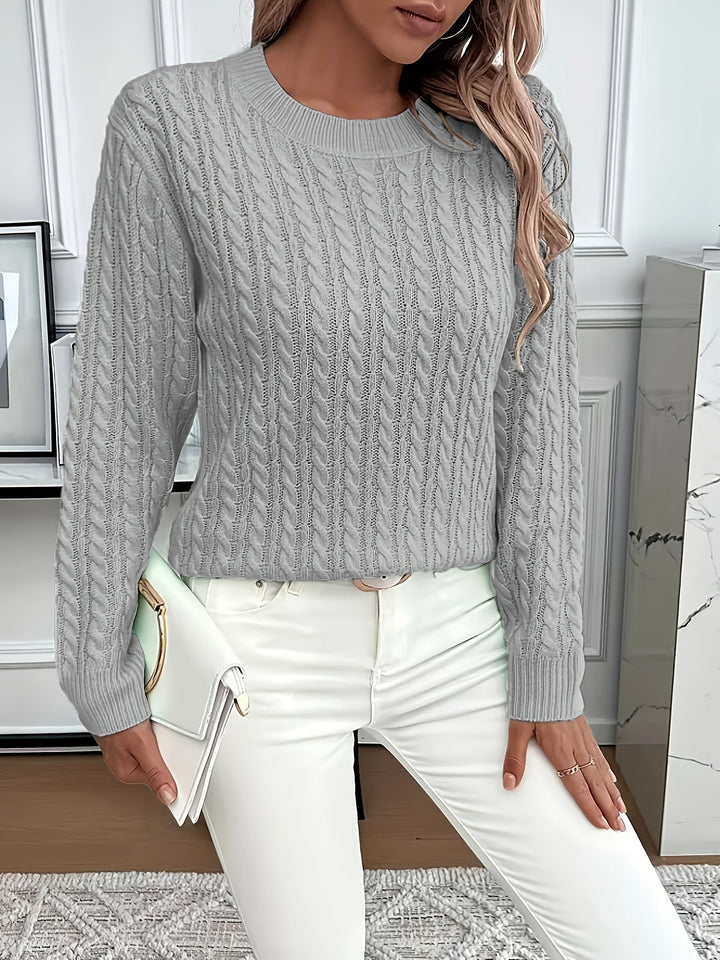 Heather | Cozy Cable-Knit Sweater