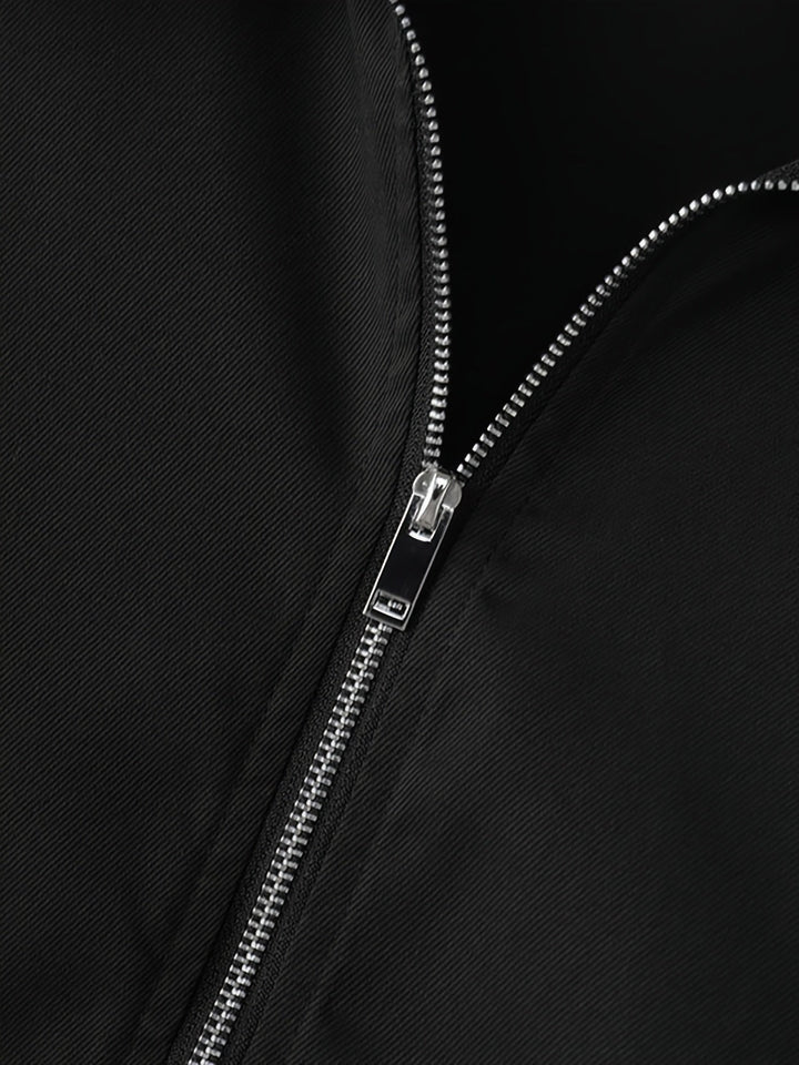 Quentin | Cropped Zip-Up Jacket