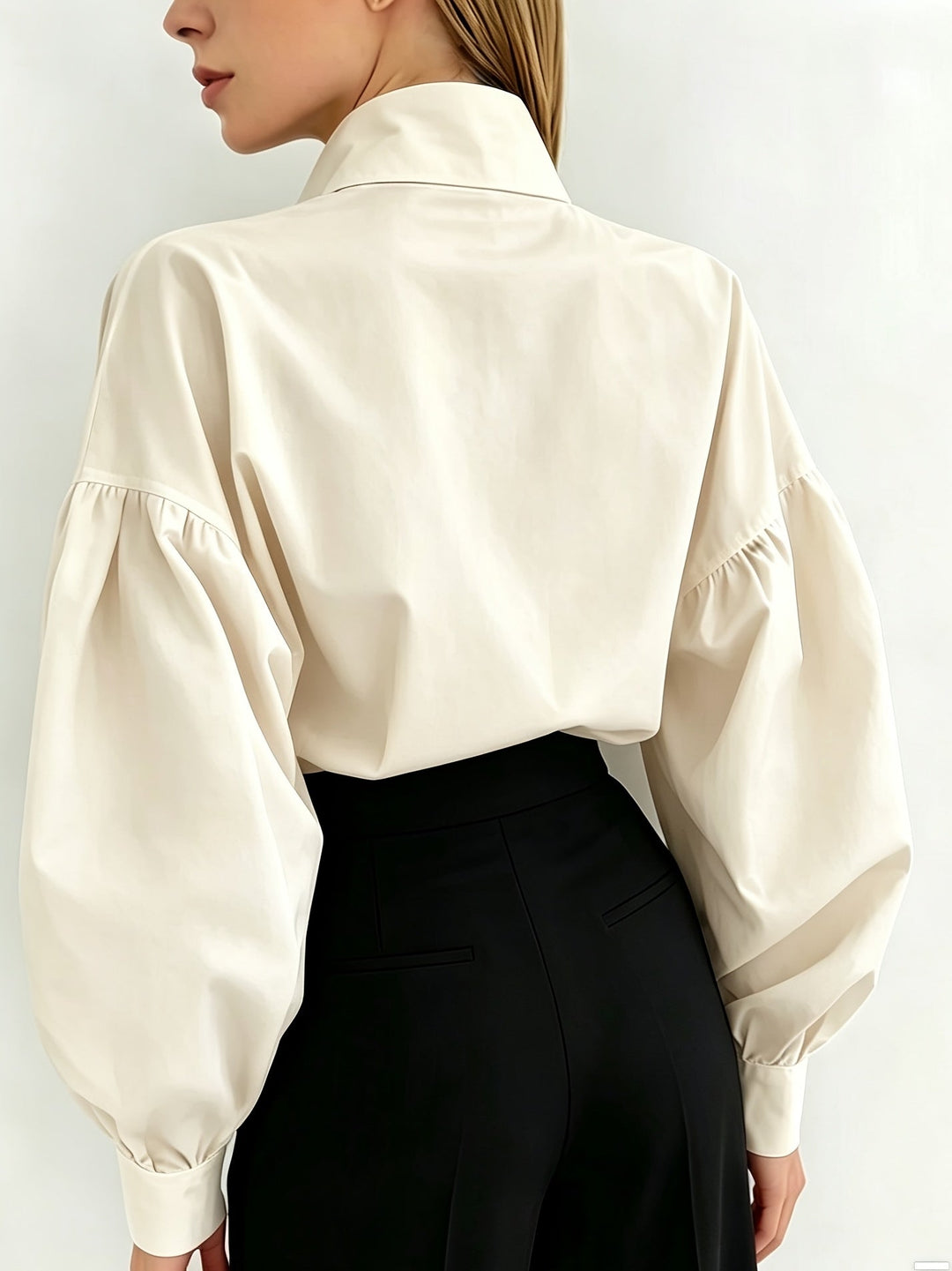 Lorna | Statement-Collar Blouse