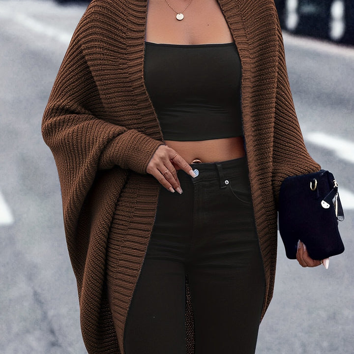 Maribel | Draped Christmas Cardigan