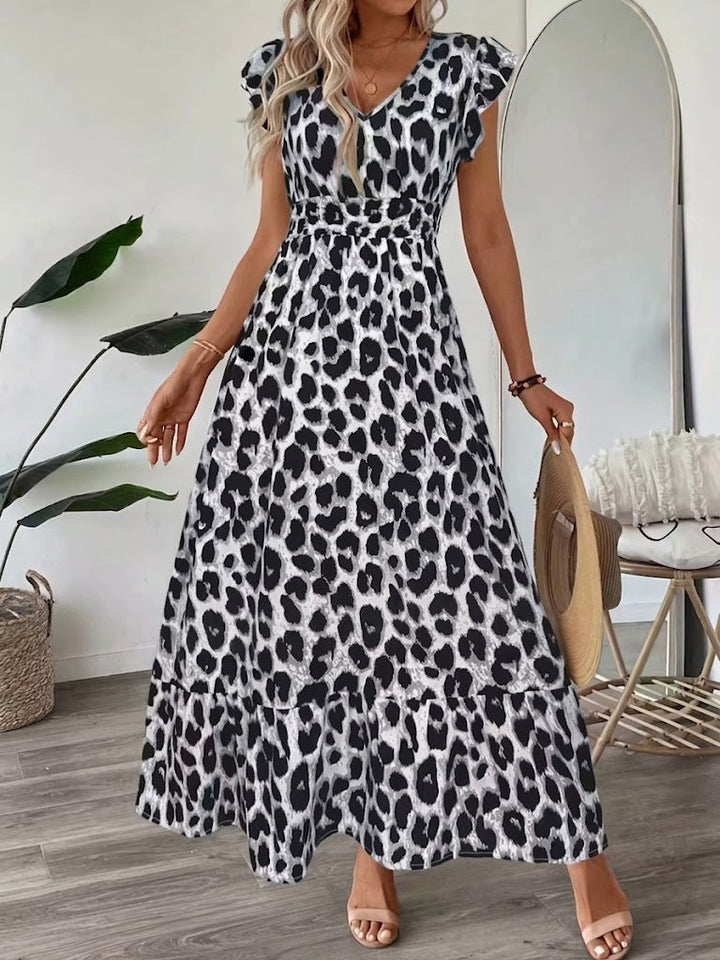 Candice | Sleeveless Aztec Midi Dress