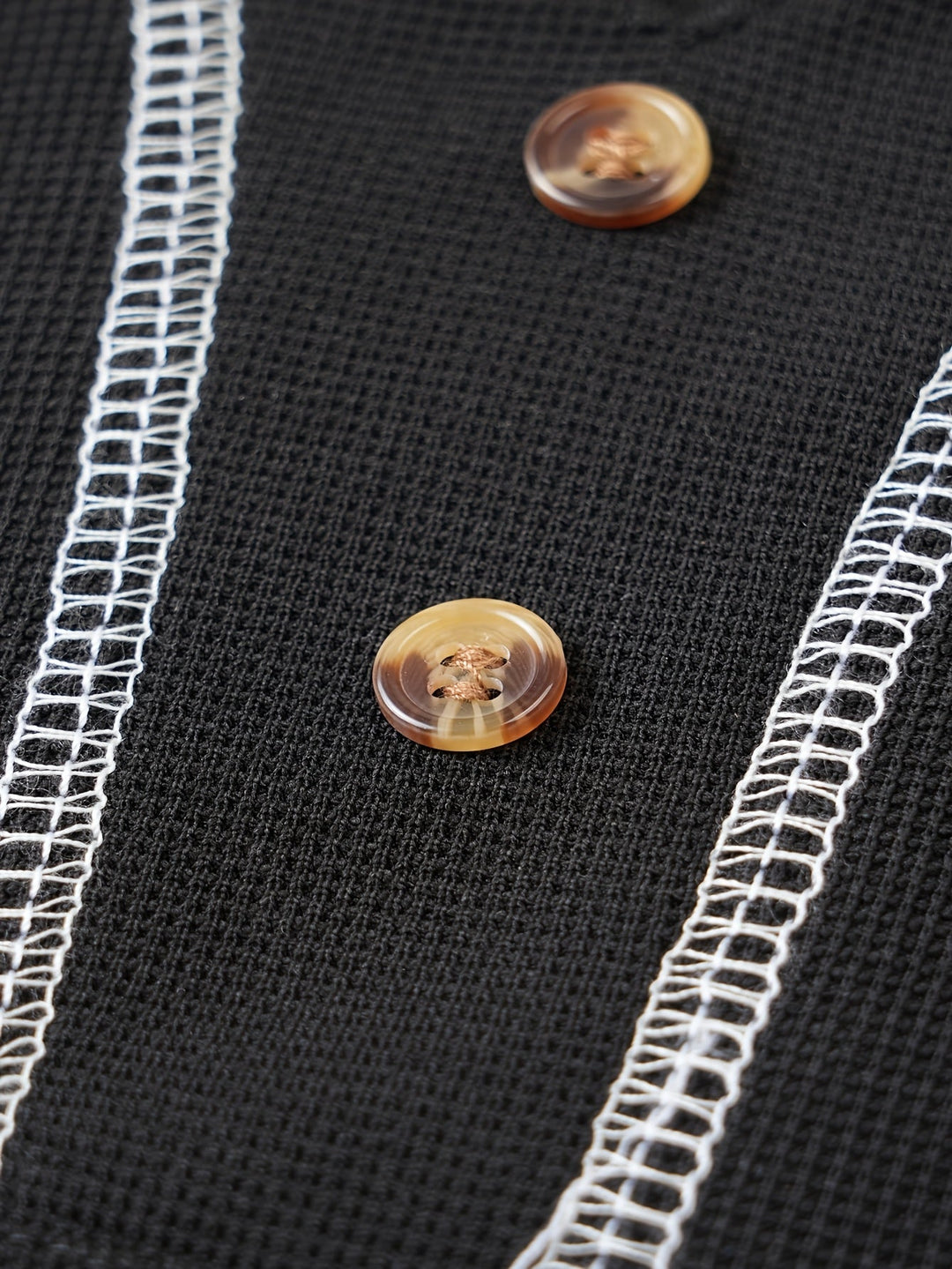 Sawyer | Textured Short Sleeve Henley