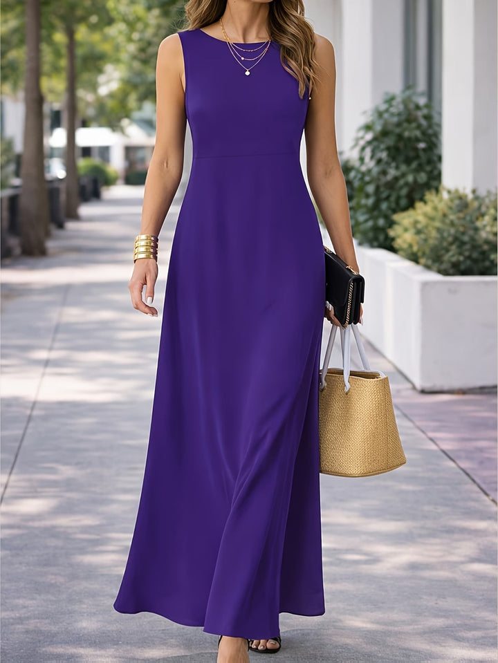 Liana | Casual Sleeveless Maxi Tank Dress