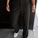 Carson | Tailored Straight-Leg Pants