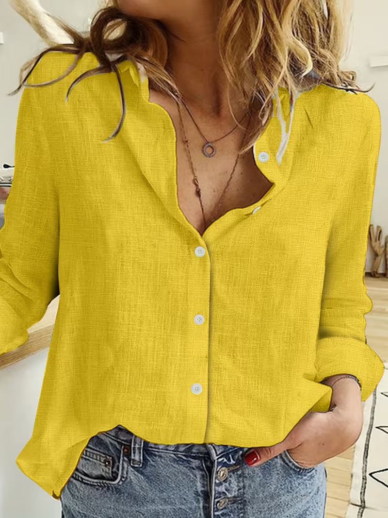 Julianna | Casual Long Sleeve Shirt Top