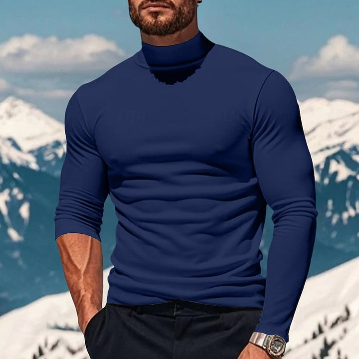 Whitaker | Refined Mock-Neck Turtleneck