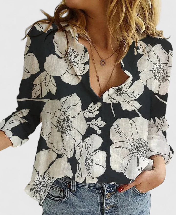 Adriana | Effortless Button-Up Blouse