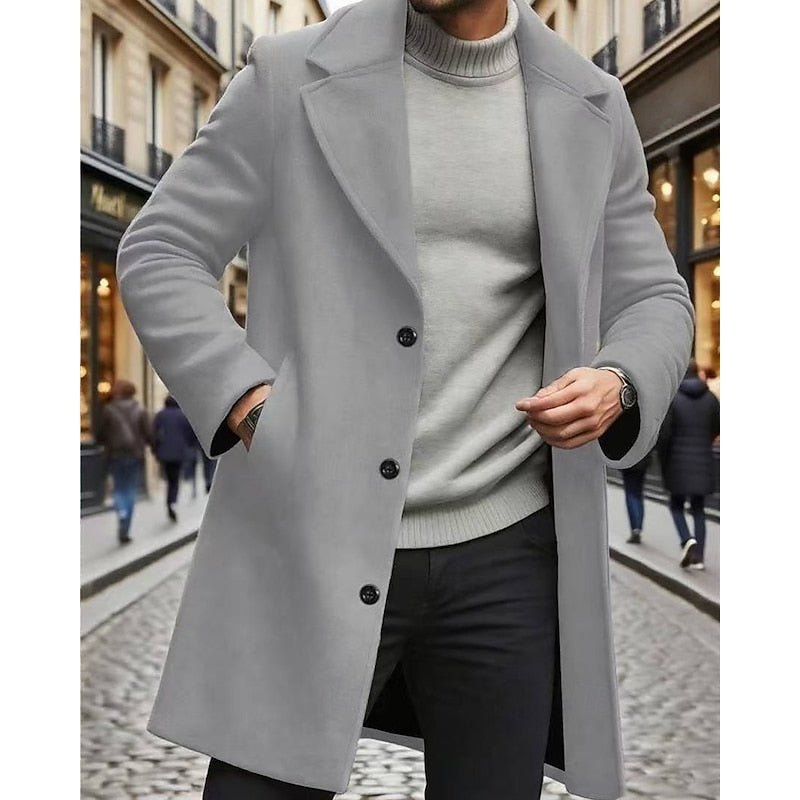 Oscar | Refined Long Overcoat