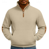 Grady | Textured Quarter-Zip Pullover