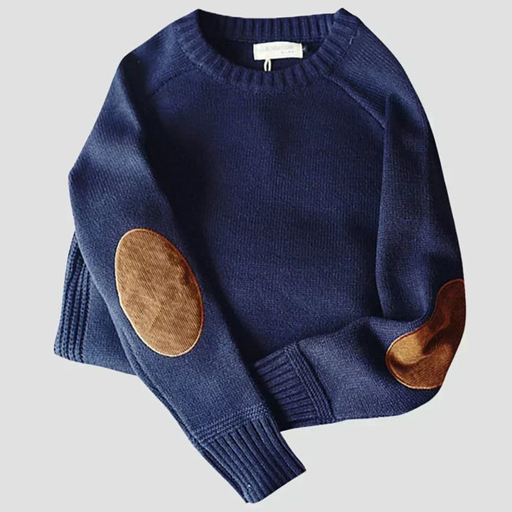 Franklin | Classic Elbow-Patch Sweater