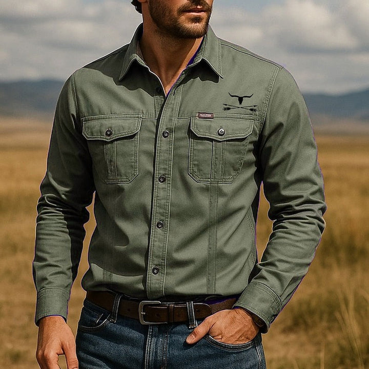 Colton | Rugged Western Work Shirt