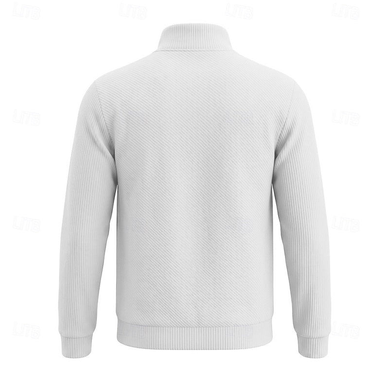 Barrett | Quarter-Zip Textured Pullover