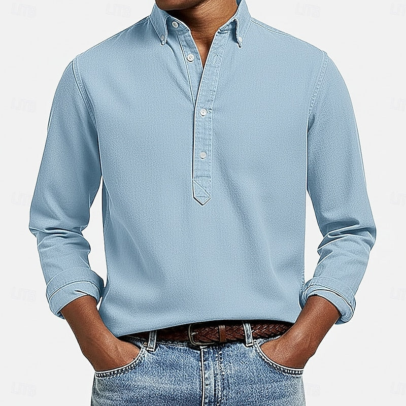 Wallace | Classic Popover Shirt