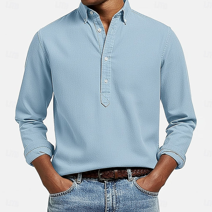 Wallace | Classic Popover Shirt