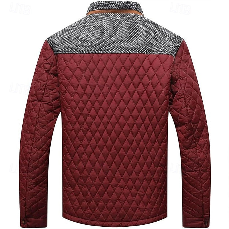Ellison | Quilted Stand-Collar Jacket