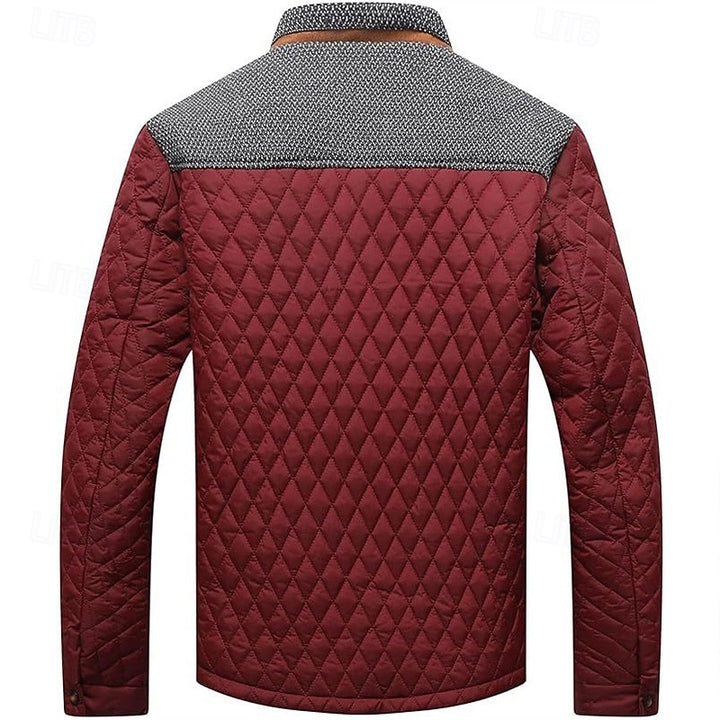 Ellison | Quilted Stand-Collar Jacket
