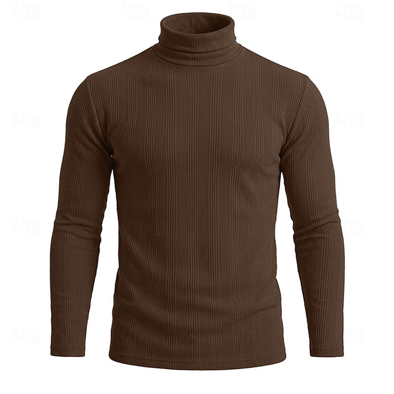 Alistair | Ribbed Turtleneck