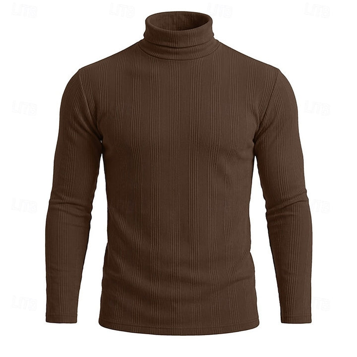 Alistair | Ribbed Turtleneck