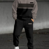 Hugh | Modern Colour Block Two-Piece Set