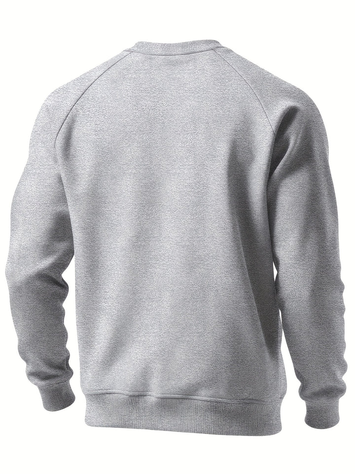 Merrick | Raglan-Sleeve Crew Neck Sweatshirt