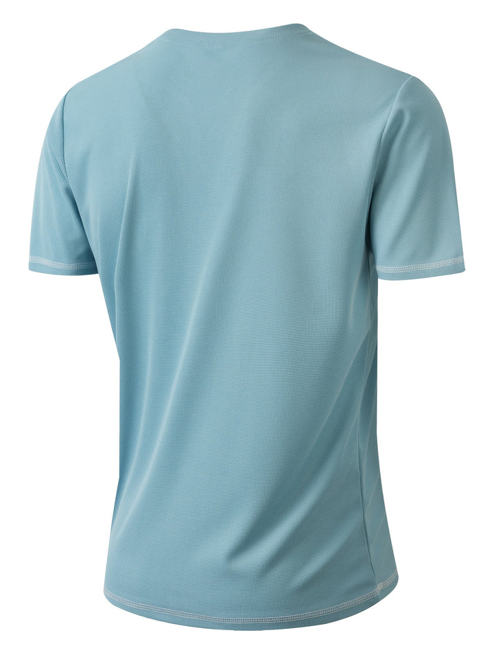 Sawyer | Textured Short Sleeve Henley