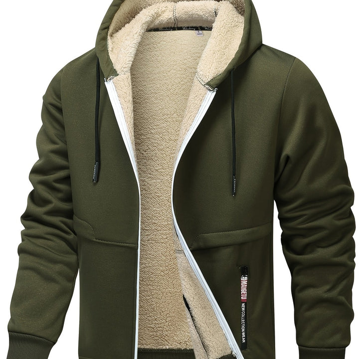 Thatcher | Cozy-Lined Hooded Zip-Up Jacket