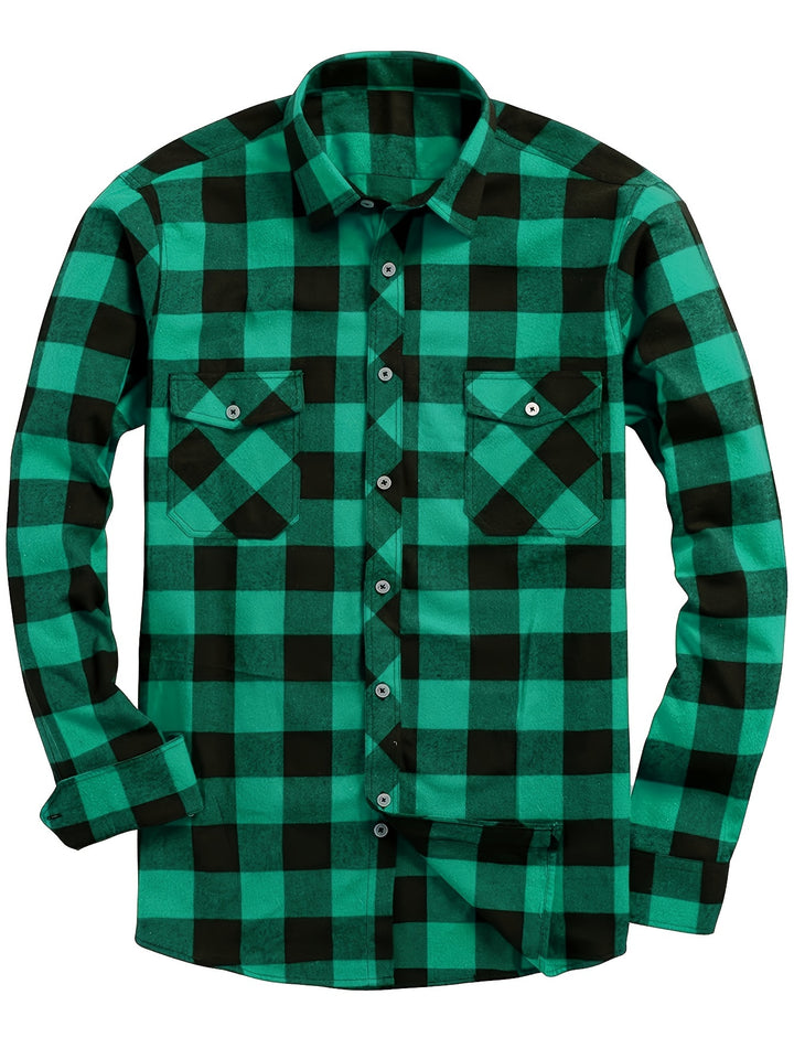 Grady | Classic Plaid Button-Up Shirt